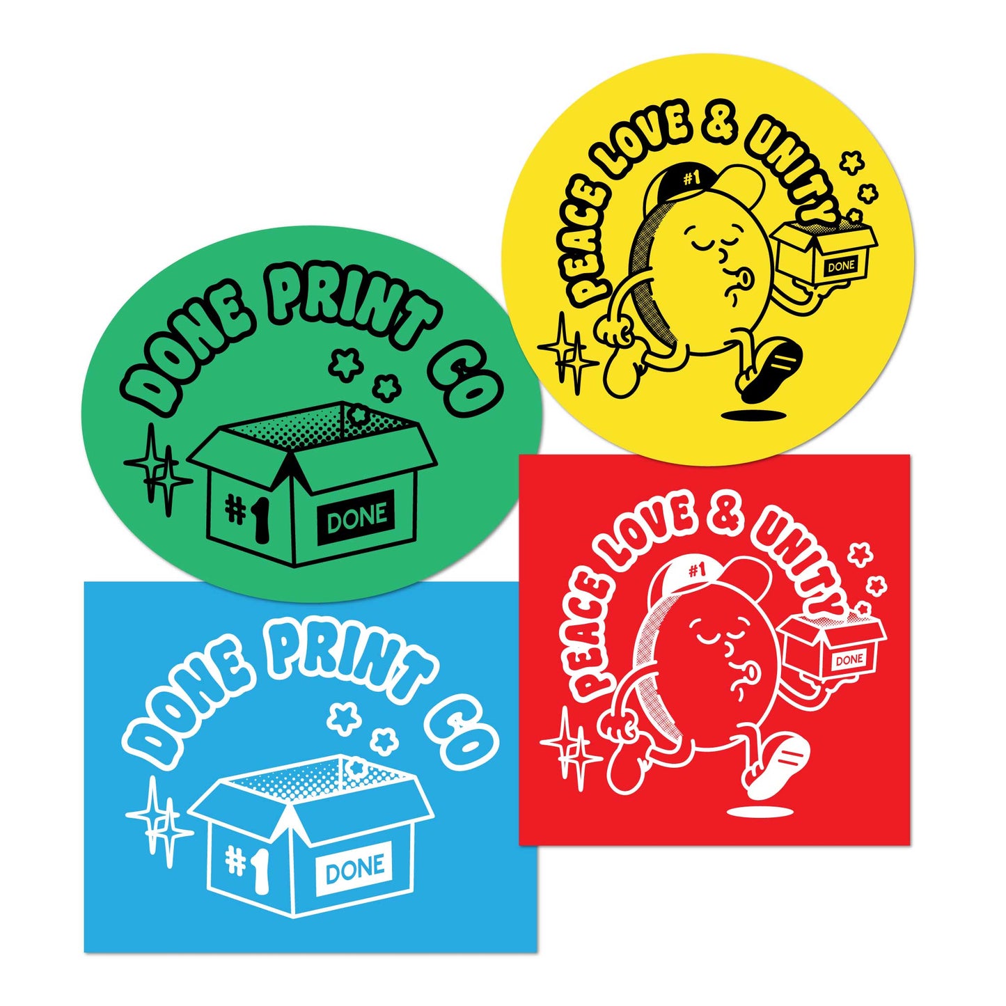 500 Stickers - Glossy or Matte Vinyl