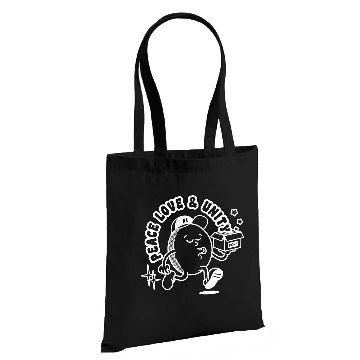 100x Tote Bags With 1 Colour Print
