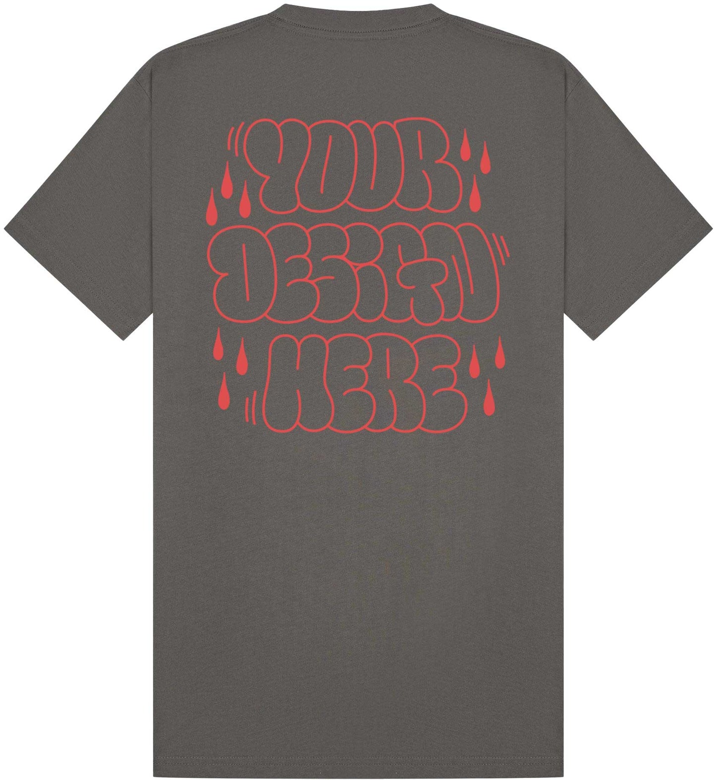50x T-shirts with one 1 Colour Print