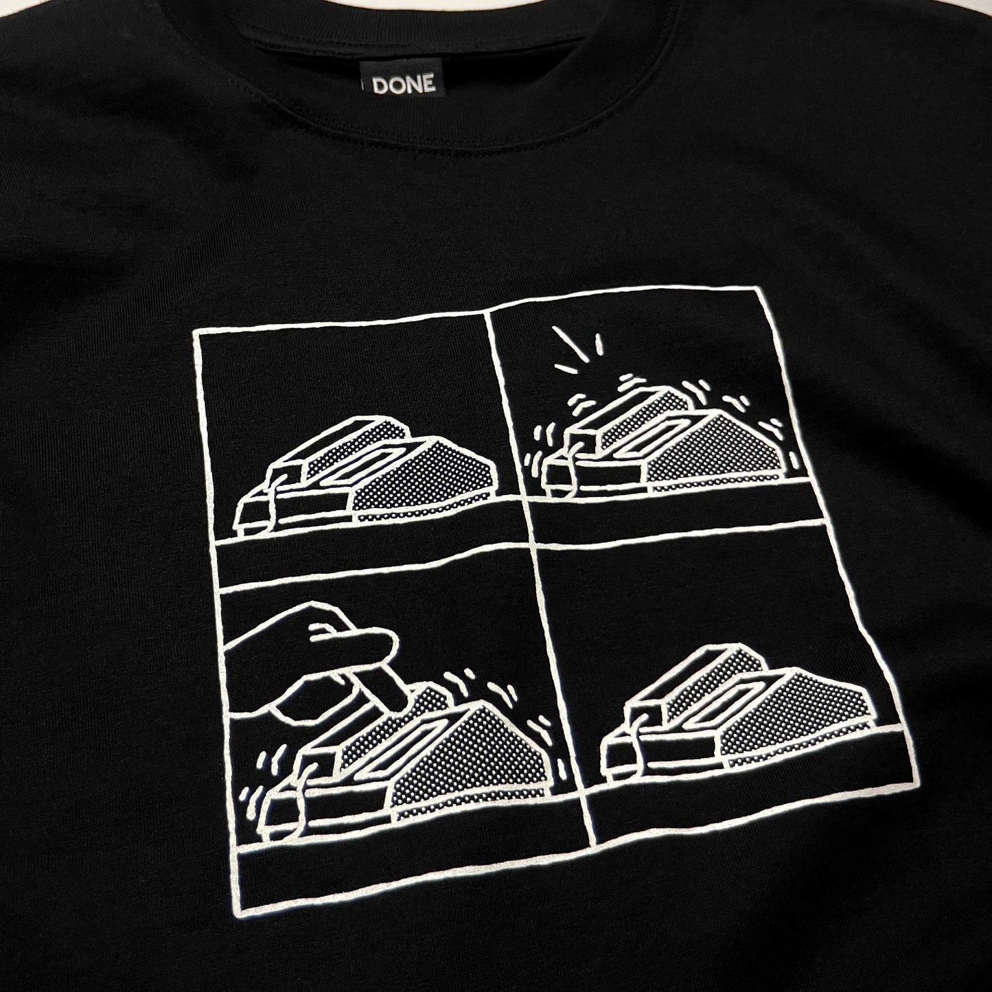 Phone Tee (Black)