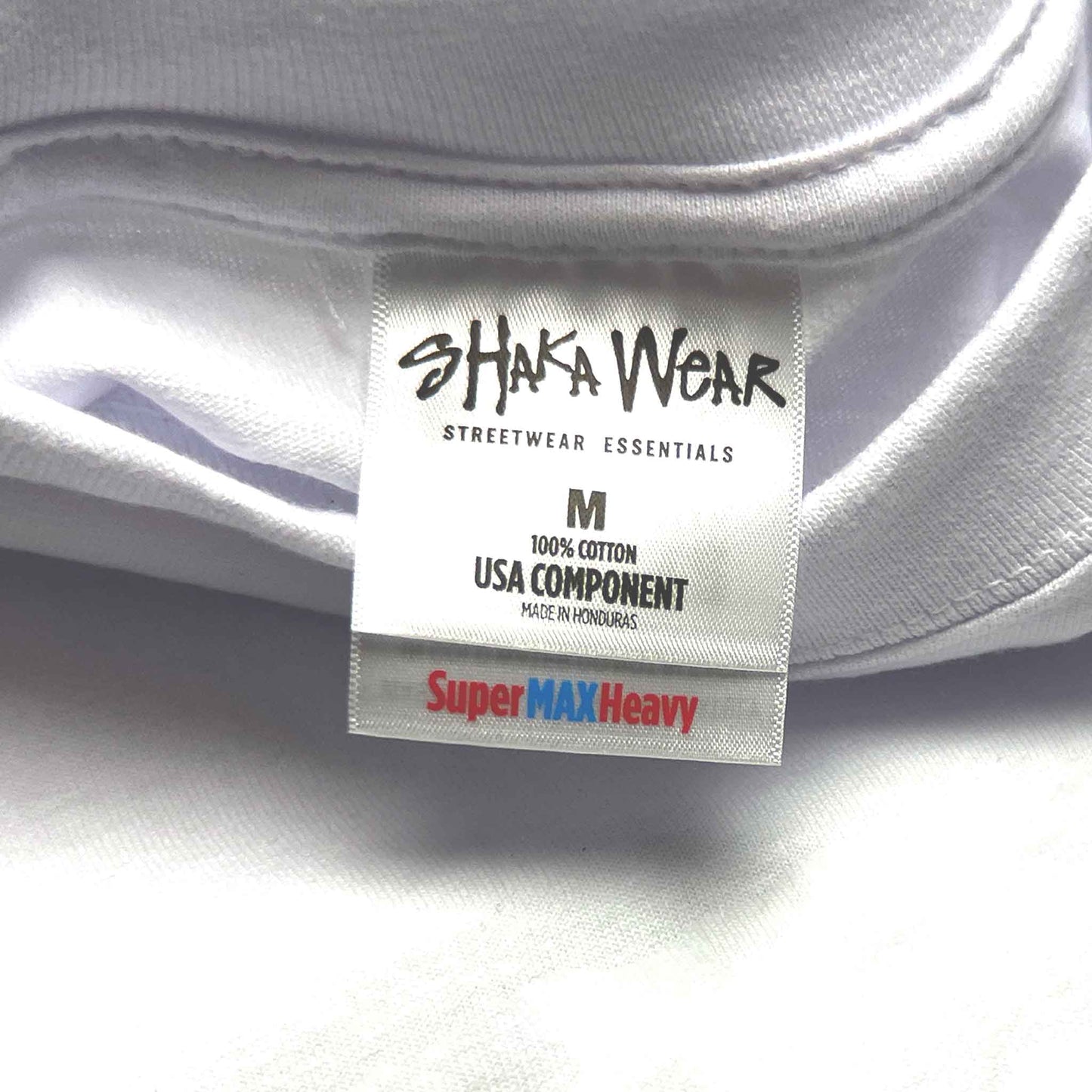 Shaka Wear Max Heavyweight Tee (White)