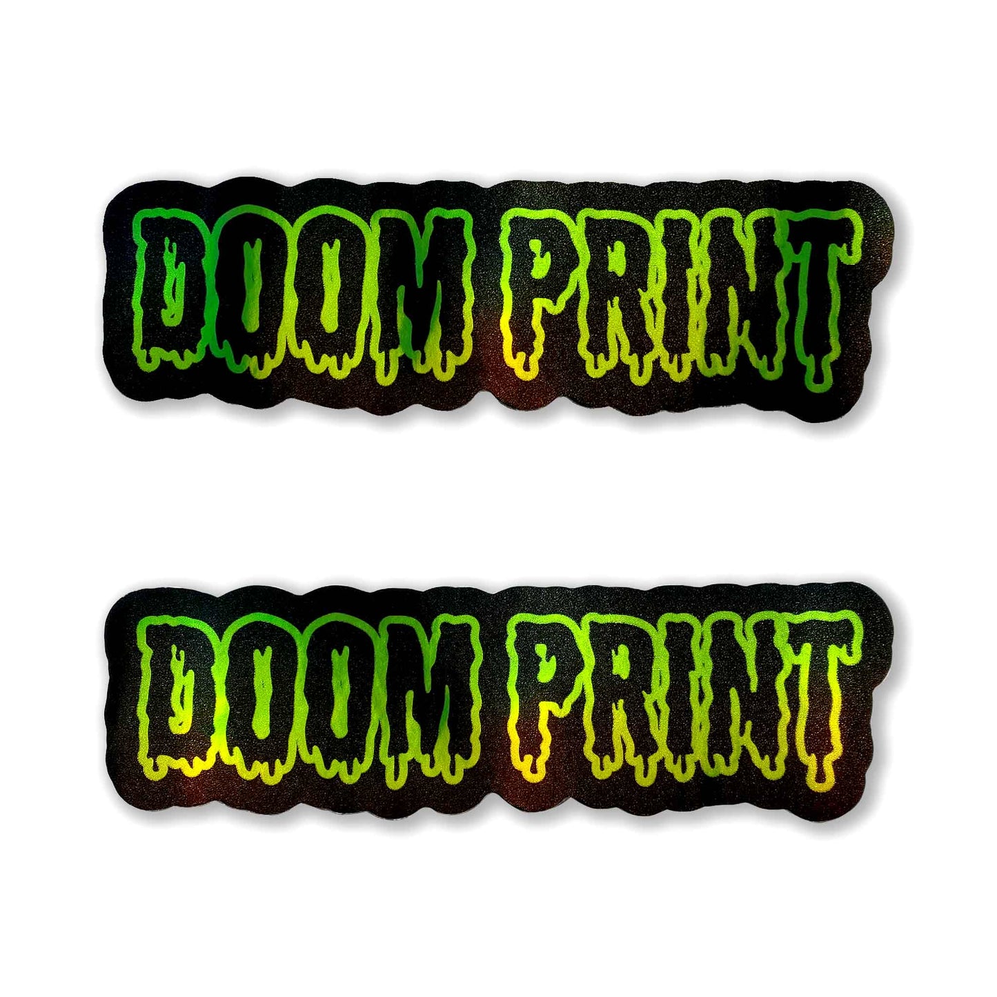 Custom Vinyl Stickers - Iridescent