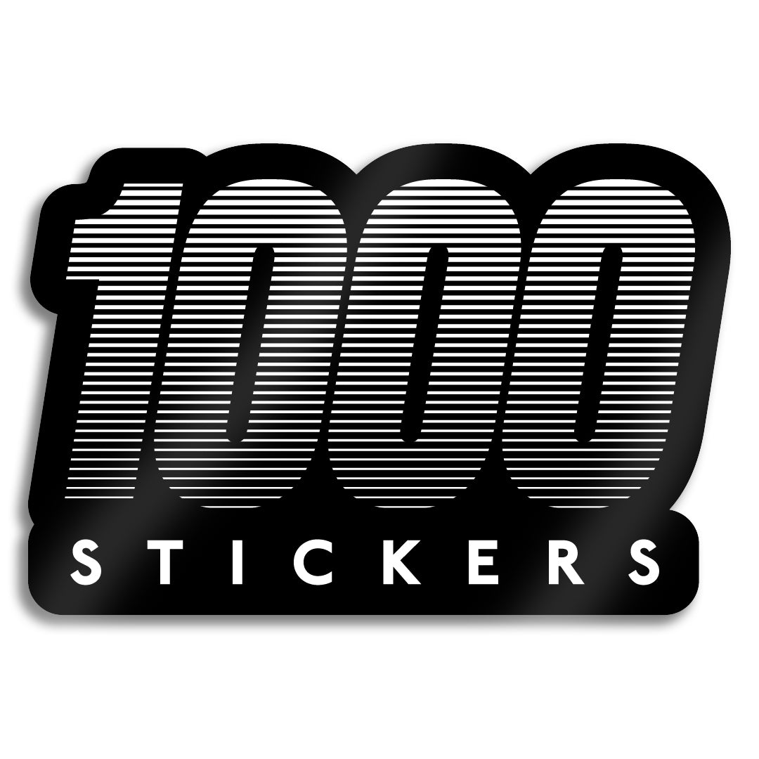 1000 Gloss Vinyl Stickers
