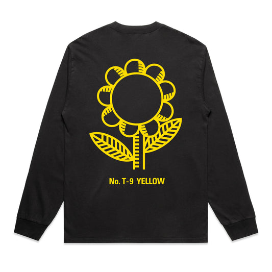 No. T-9 L/S Tee (Black)