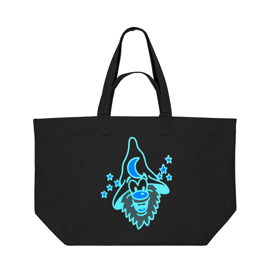Wizard Tote Bag (Black/Blue)