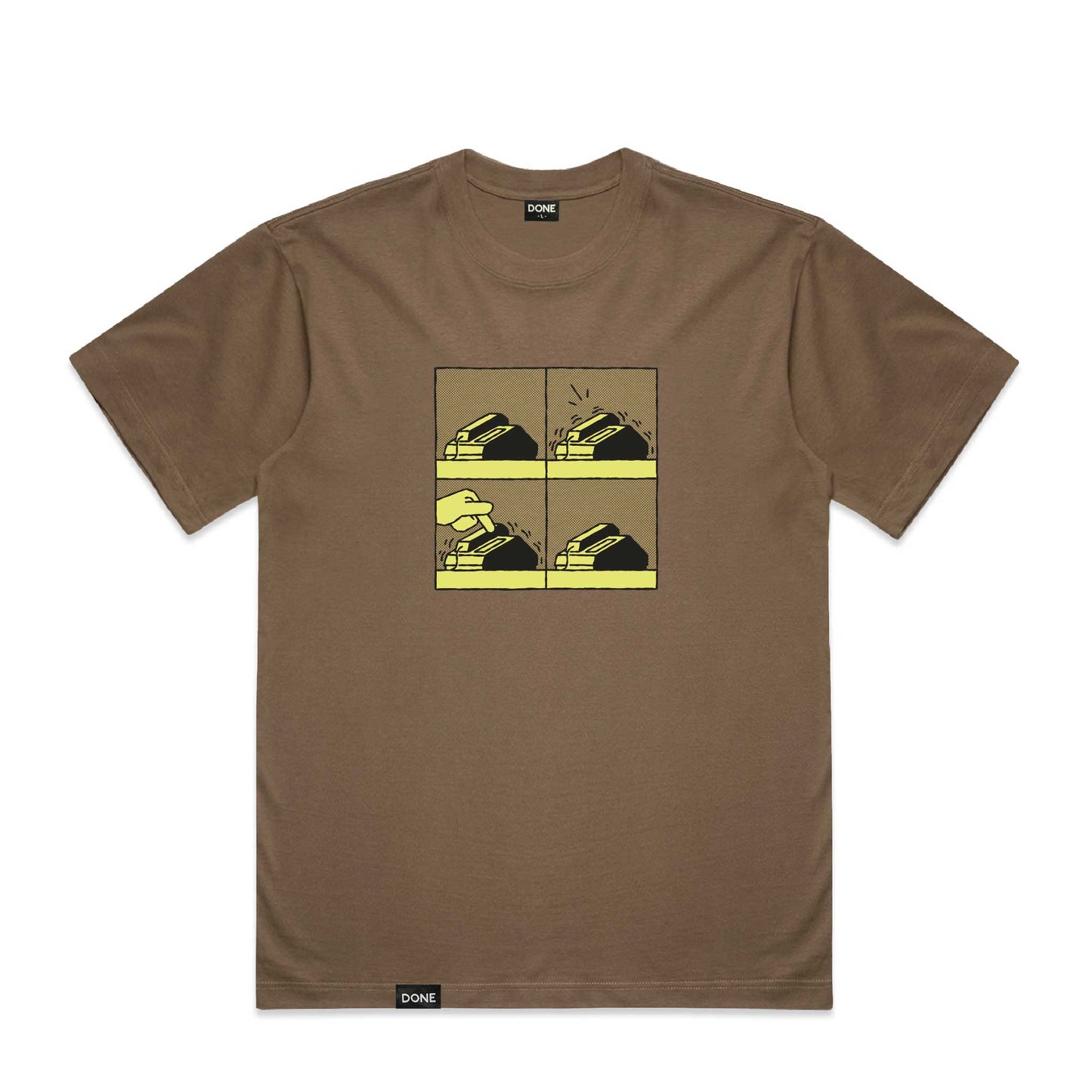 Phone Tee (Walnut)