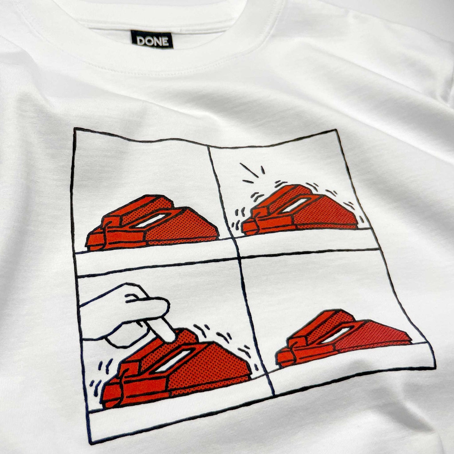 Phone Tee (White)