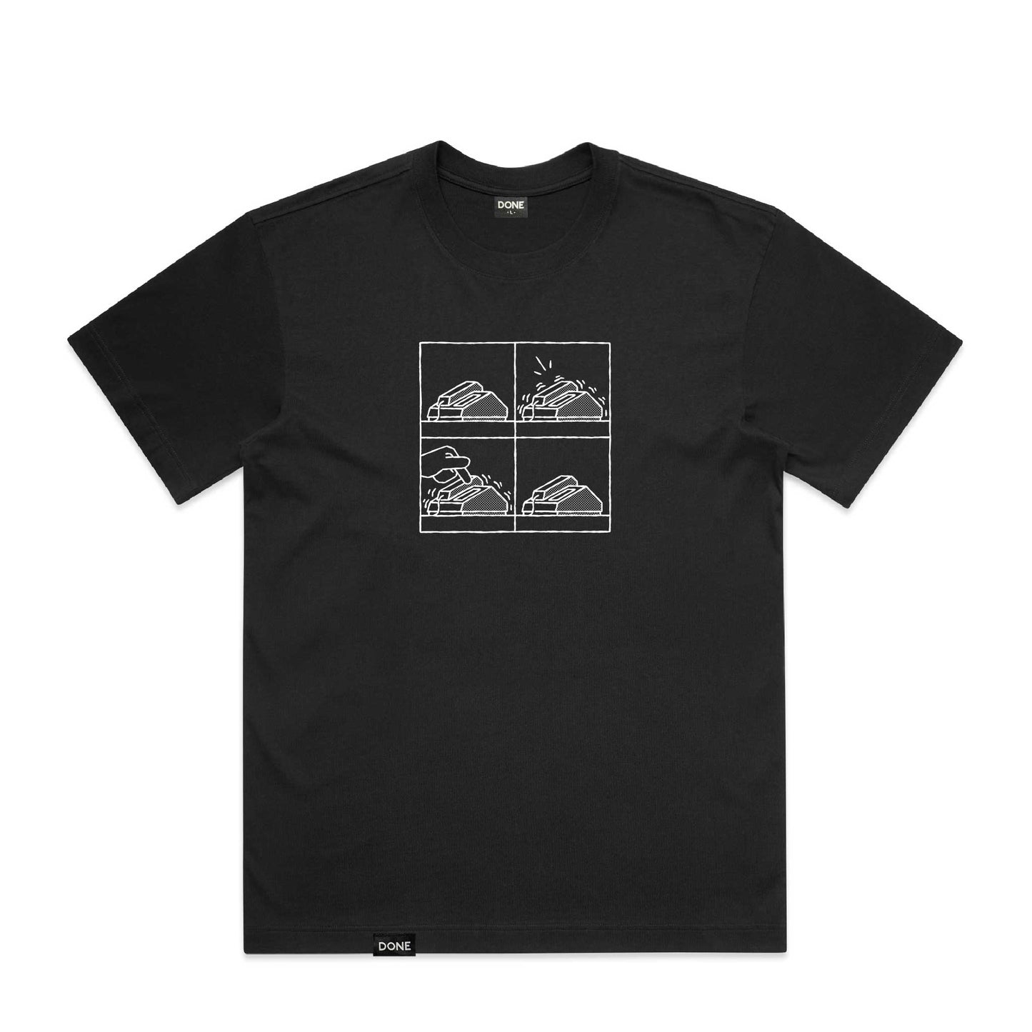 Phone Tee (Black)