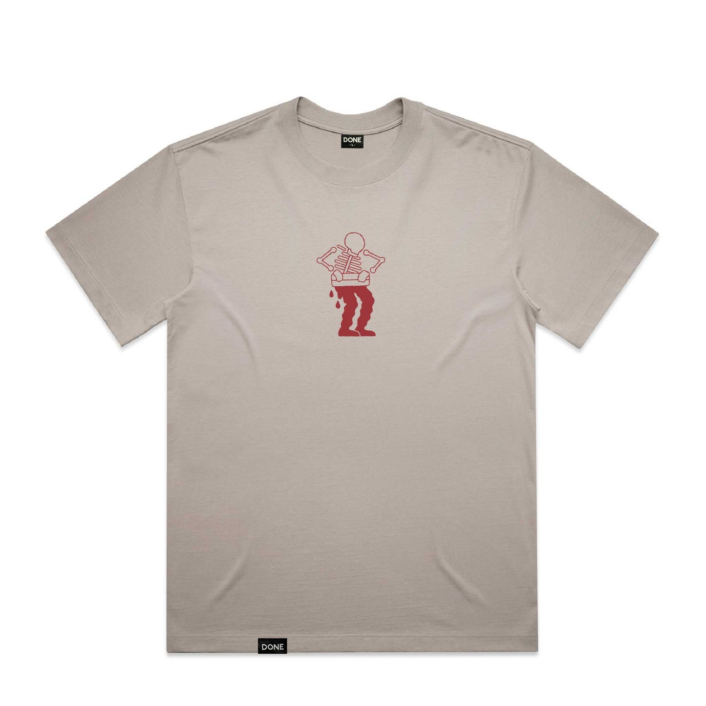 Skelly Tee (Mushroom)