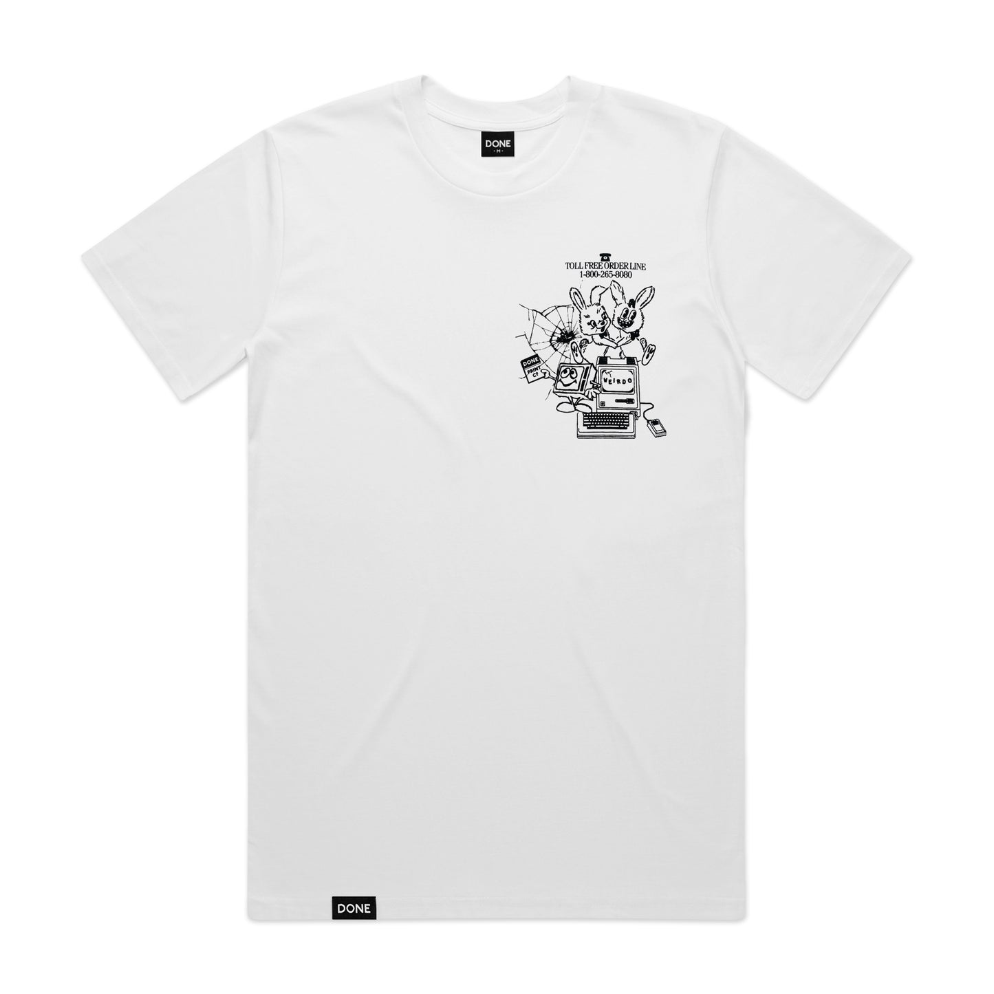 Weirdone Tee (White)